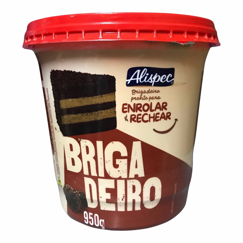 Brigadeiro pronto para enrolar ou rechear Alispec 950 gramas | Shopee ...