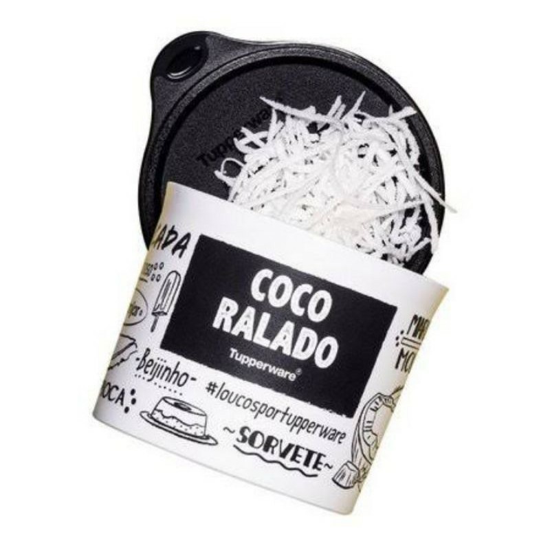 Tupperware Original redondinha PB Coco ralado 500ml Pote Hermético para ...