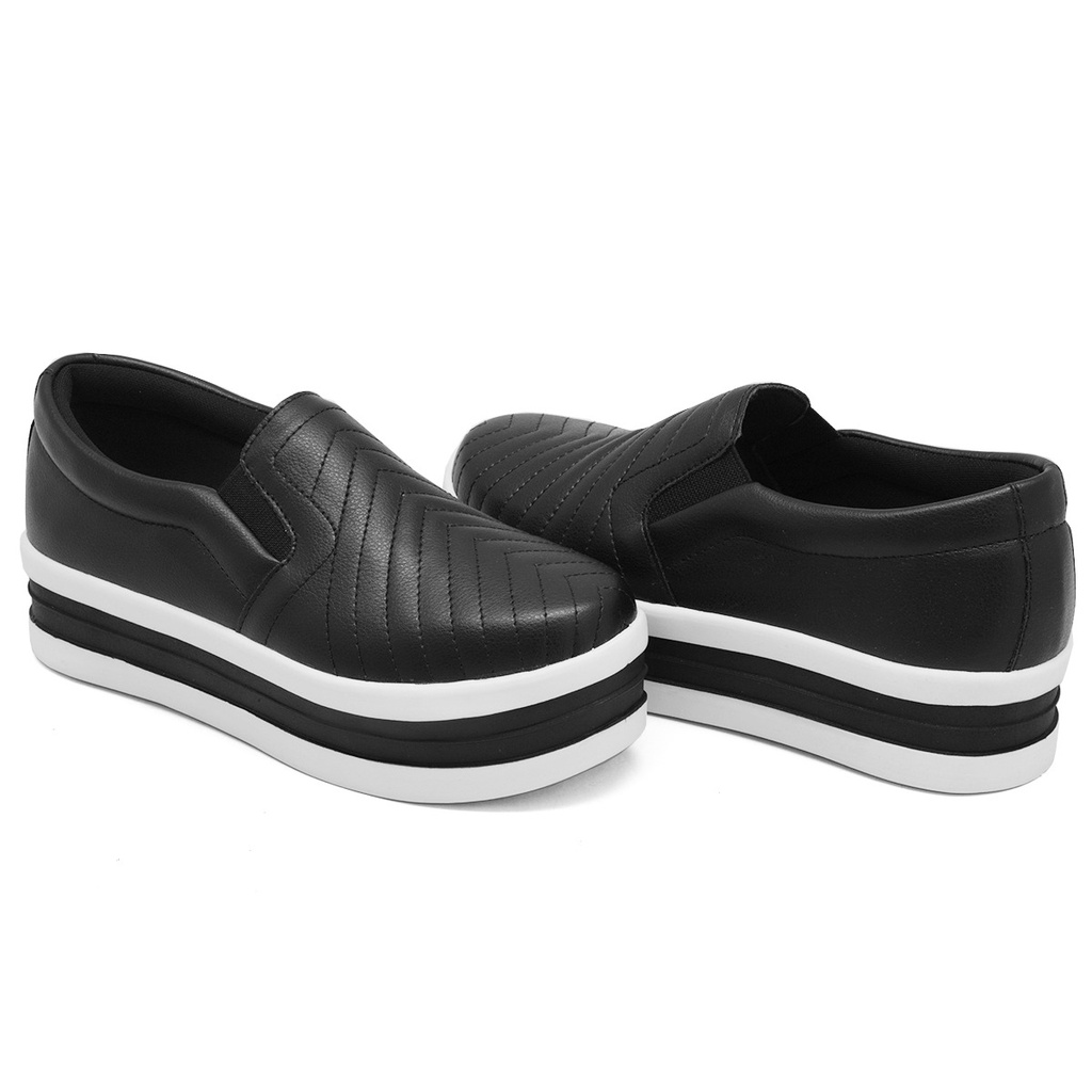 Tenis Quiz Feminino Slip On Calce Fácil REF 65-1791-04 - Slipper