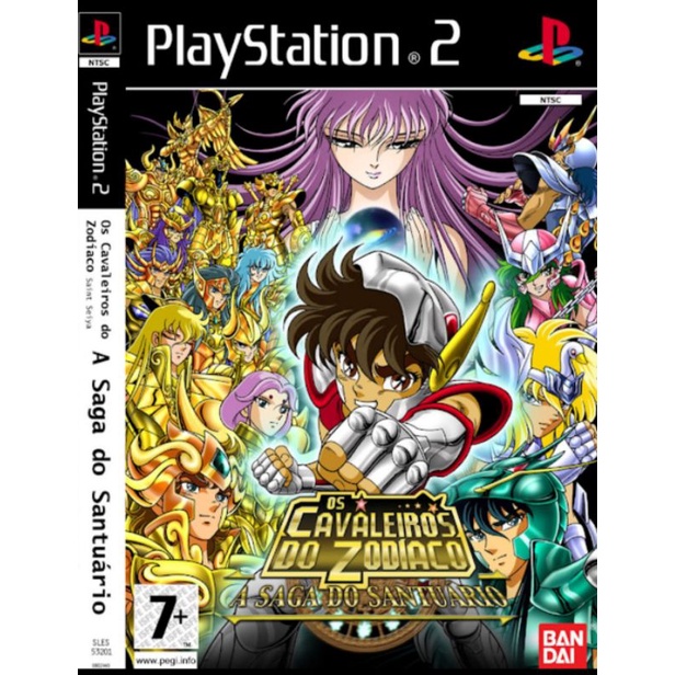 Jogo Cavaleiros do zodíacos Santuário ps2 | Shopee Brasil