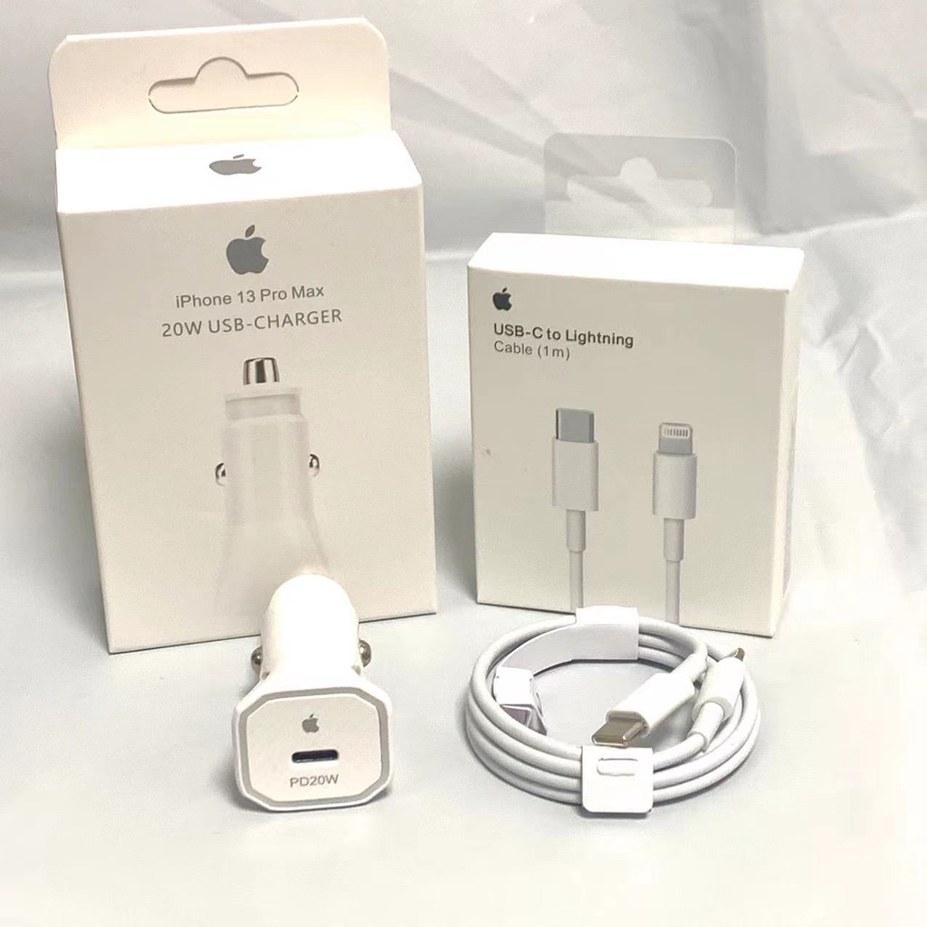 Carregador Rápido Original De Carro PD 20W Para Apple iPhone 13 12 Pro ...