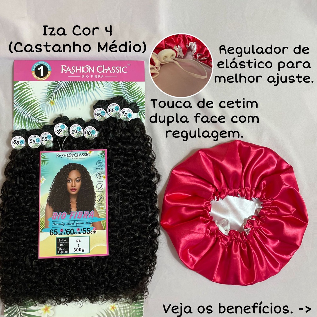 Cabelo Bio Fibra Iza Fahion Classic - Fashion Line