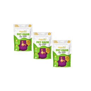Combo 3un Pet Probiotico Sticks Organnact Sache 160g Prebiotico