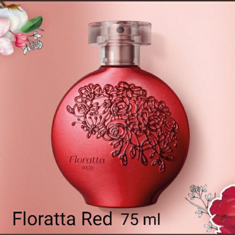 Floratta Red Colônia 75ml O Boticário (Versão Nacional Do