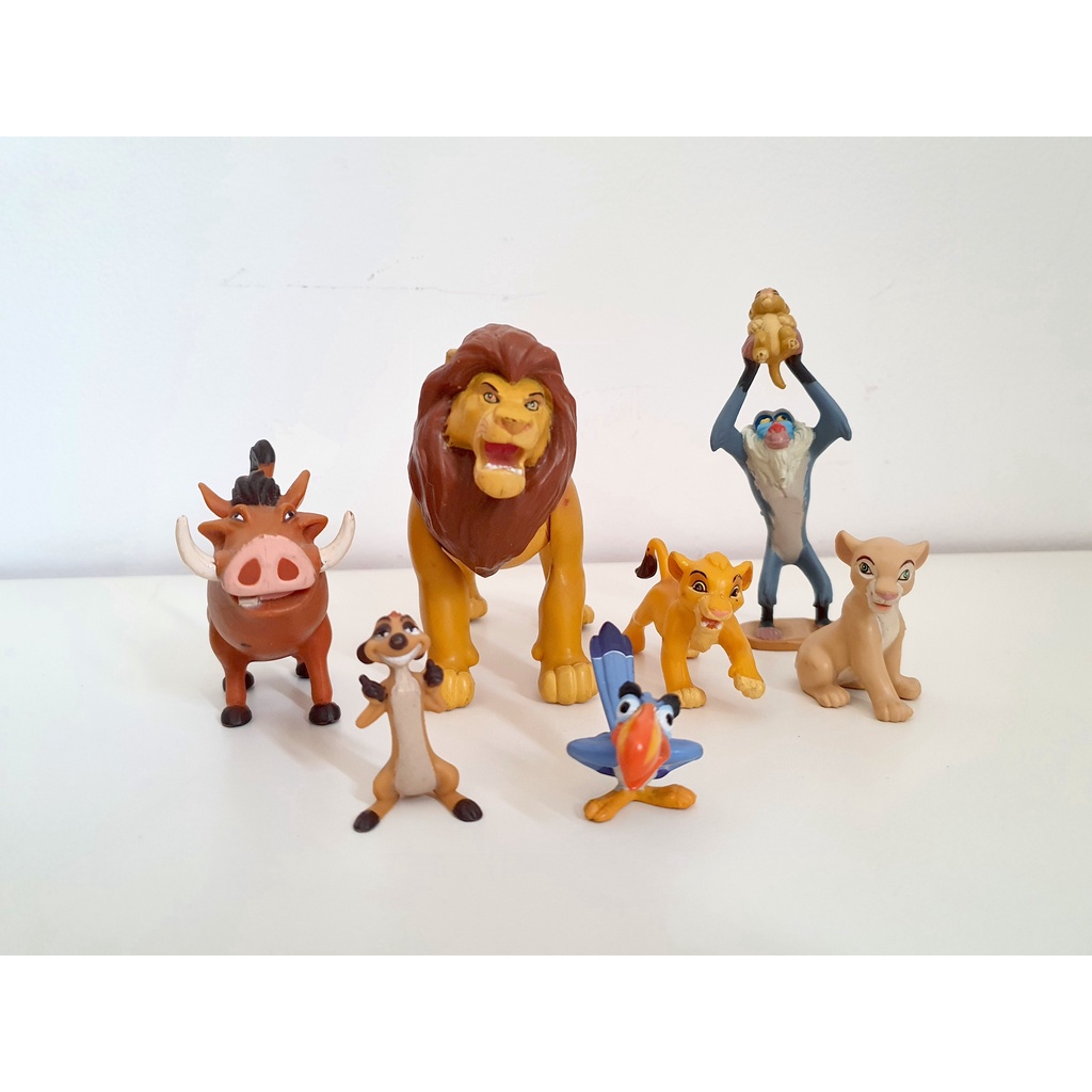 Lote Bonecos Miniaturas Disney O Rei Leão Mattel 1994 | Shopee Brasil