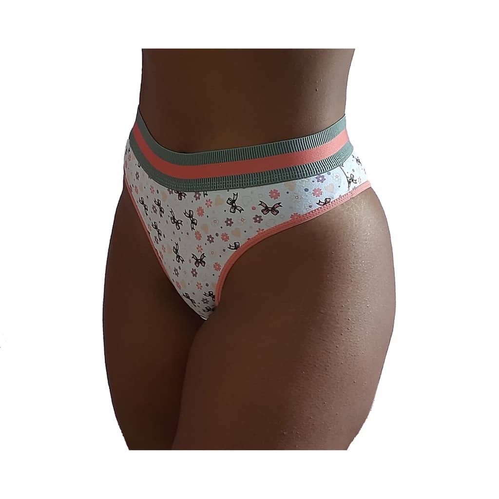 Kit 10 Calcinha De Cos Alto Cotton Algodão Barato Atacado P/M/G/GG Melhor Preço