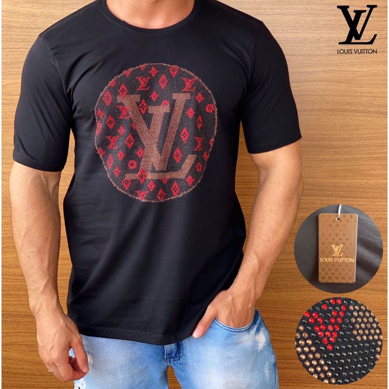 Camiseta Louis Vuitton, Camiseta Masculina Louis Vuitton Nunca Usado  83678544