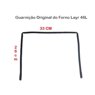 Borracha de vedação para Fornos Layr 46l Luxo, Crystal, Jady original