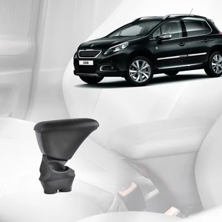 Apoio De Braço Central Peugeot 2008 Encosto Em Couro
