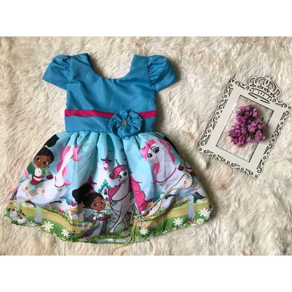 Roupa princesa hot sale nella