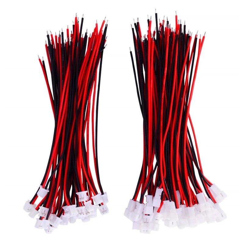 Micro Jst Ph 1.25 2 Pinos Macho Fêmea Conector Com Fio