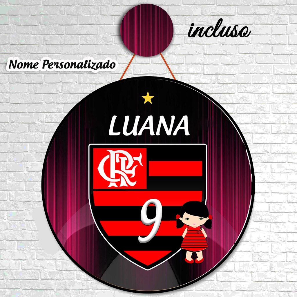 Quadro infantil flamengo