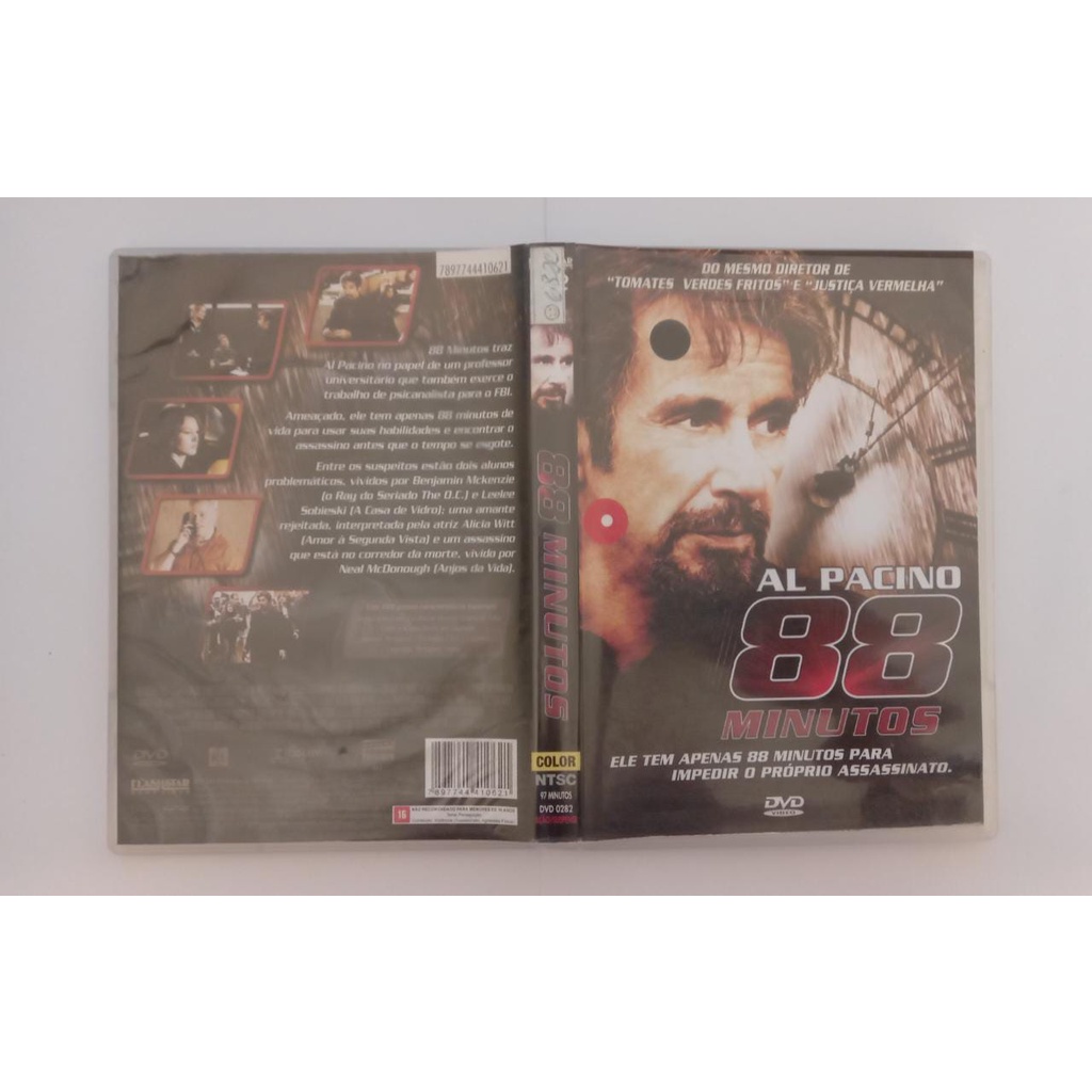 DVD Al Pacino 88 minutos | Shopee Brasil