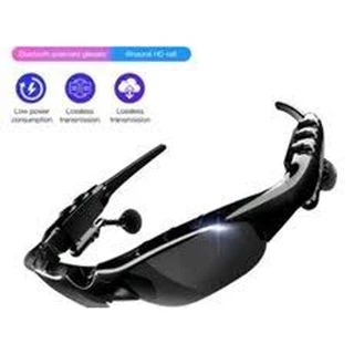 Óculos De Sol Com Fones De Ouvido Sem Fio Via Bluetooth Com Carregamento Usb E Lentes Móveis