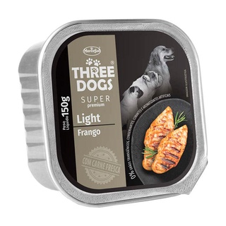 Racao Umida Three Dogs Special Light Pate 150gr