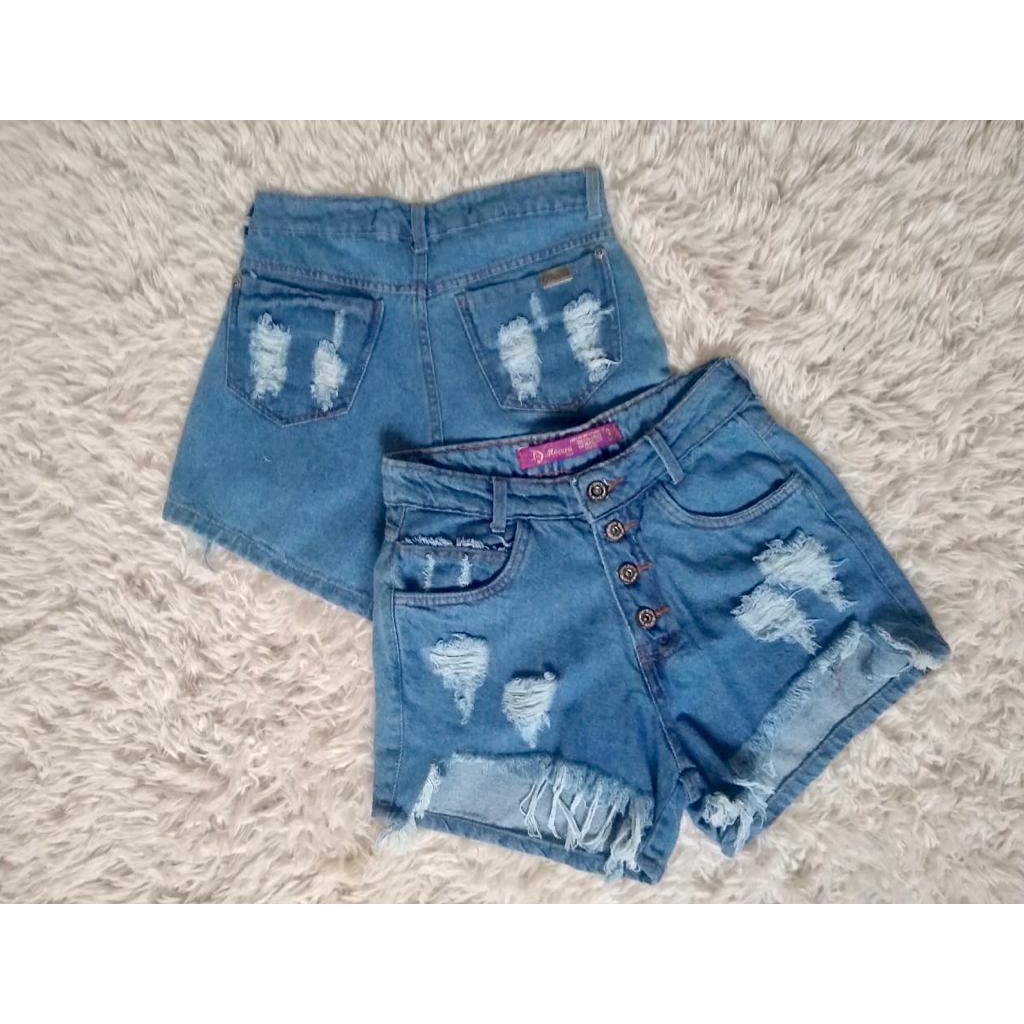 Shorts cintura alta  Ropa, Moda de ropa, Jeans de moda