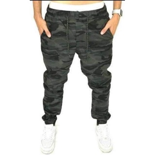 Calça camuflada hot sale masculina slim