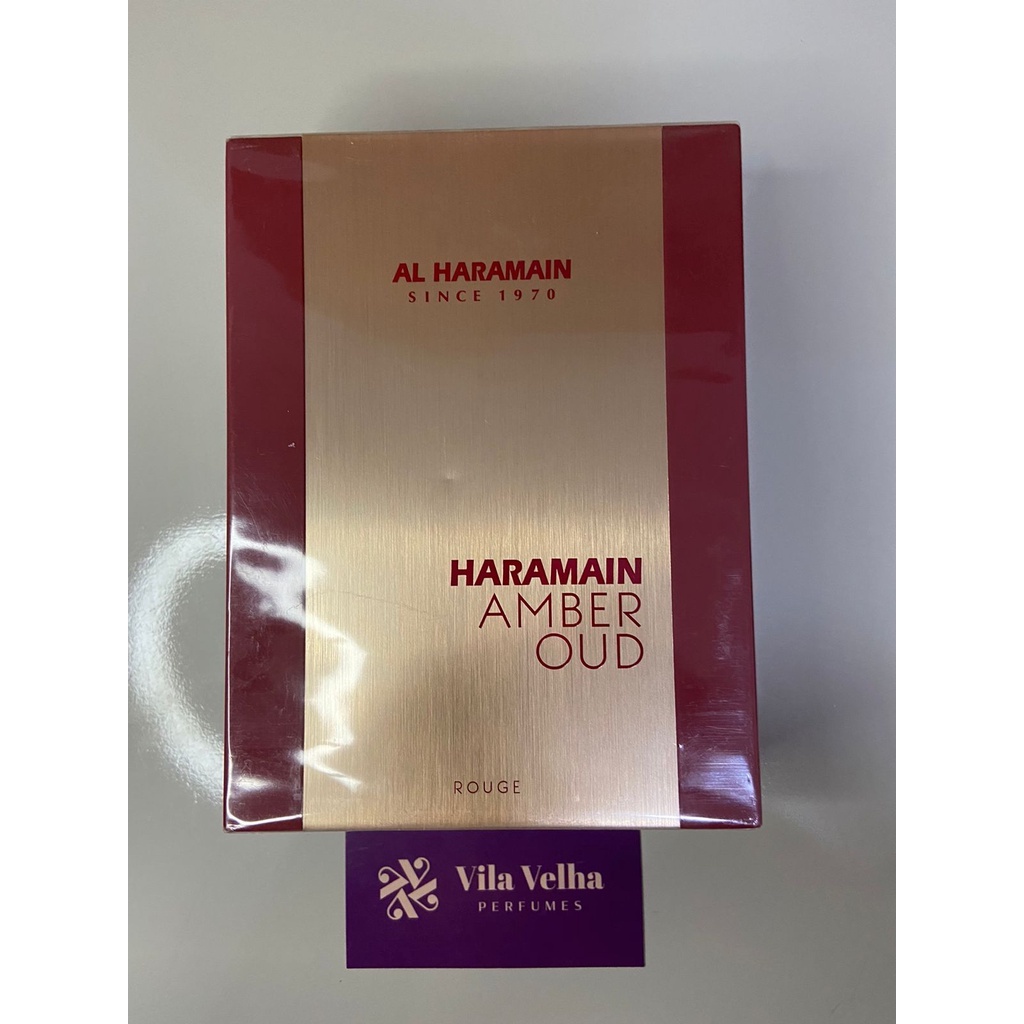 Perfume Al Haramain® Amber Oud Rouge Unissex Eau de Parfum 60 ml