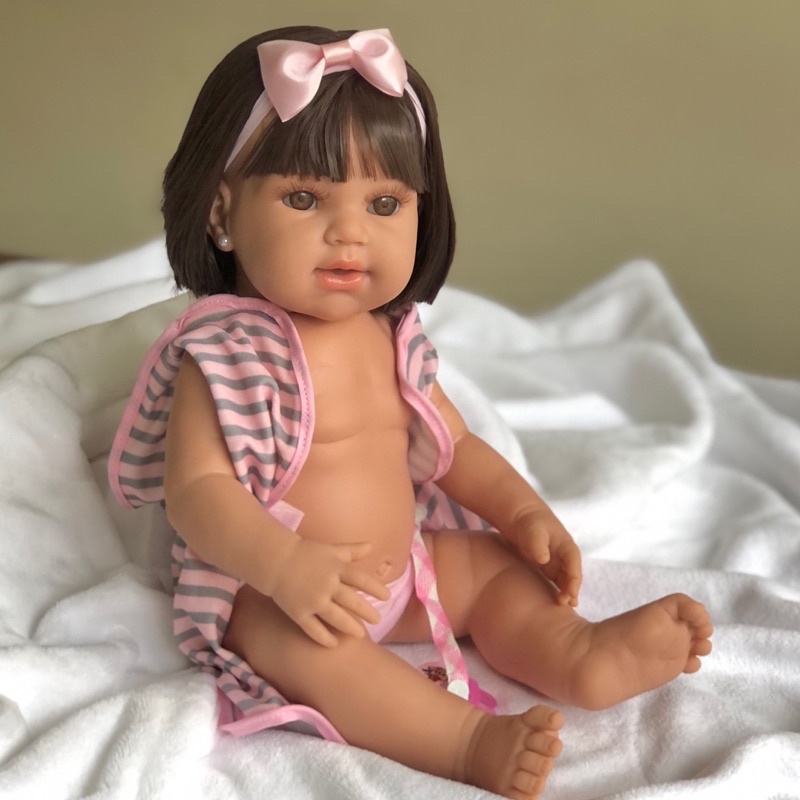 Bebe Reborn Menina Silicone Princesa Boneca Barata em Promoção na Americanas