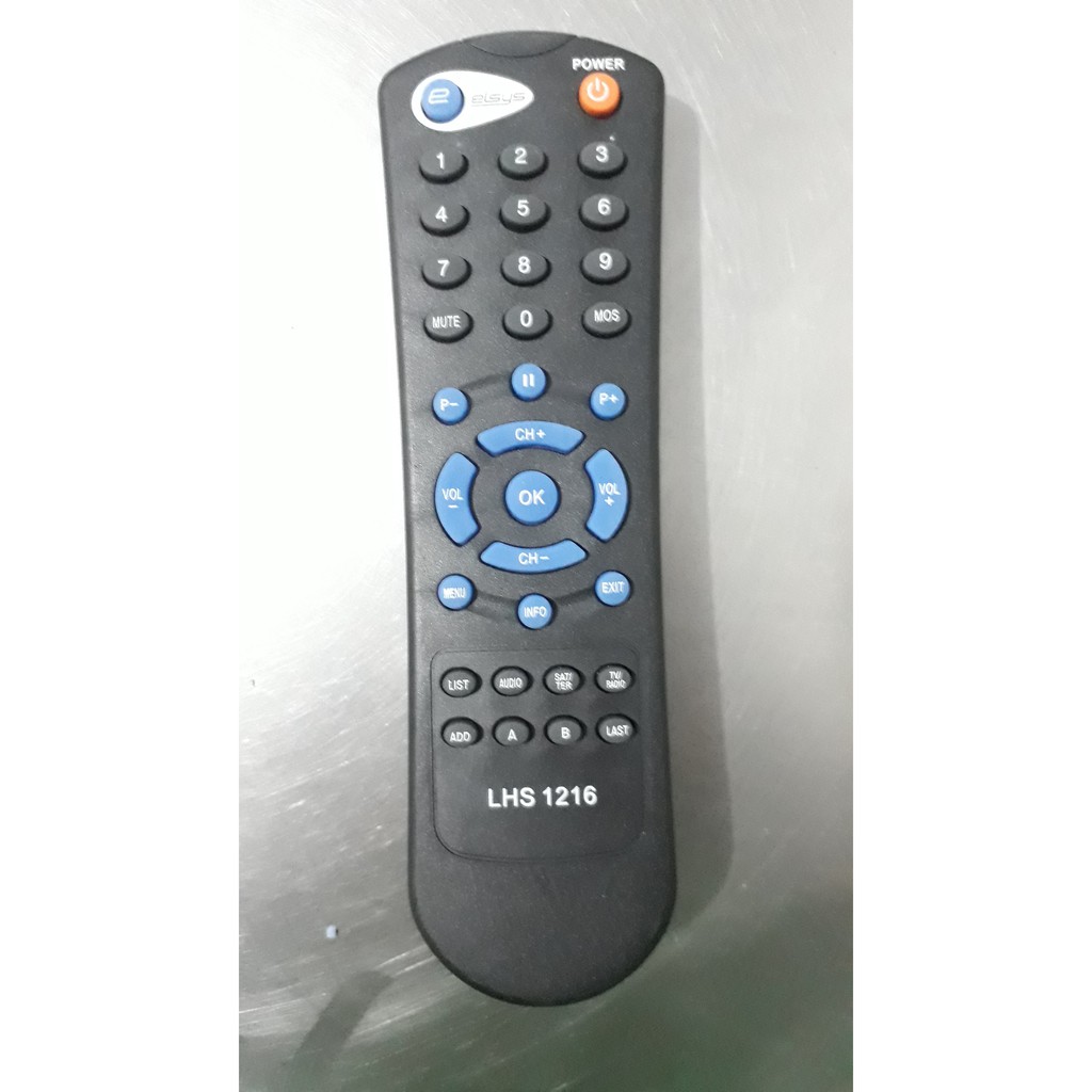 Controle remoto para receptor de parabólica Elsys Duomax / LHS -1216