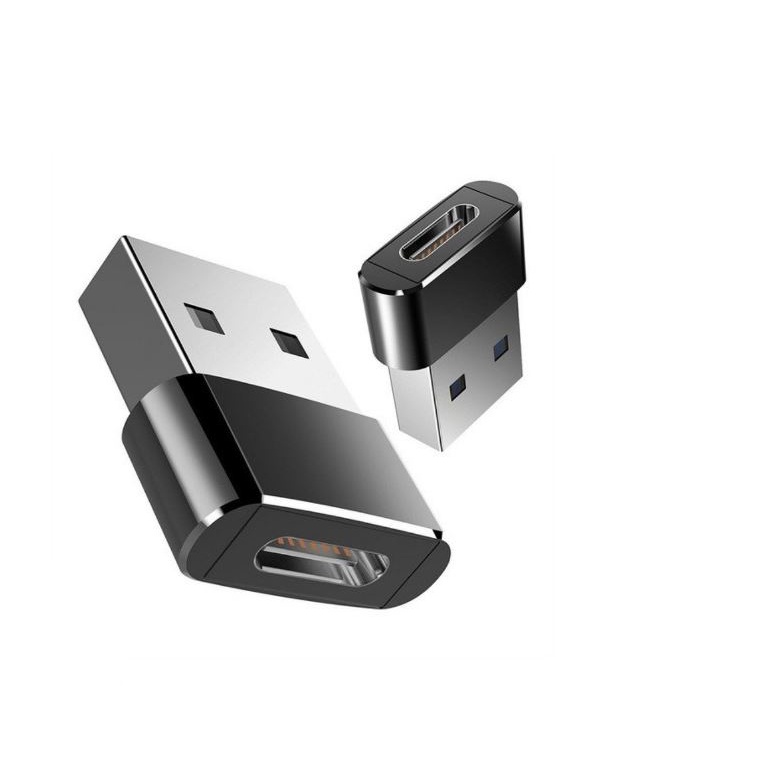 USB C 3.1 Tipo C Fêmea para USB 3.0 Tipo A Conector do adaptador de conversor de porta macho para carregamento cor variadas