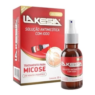 LaKesia Solução Antimicótica Spray 30ml Tratamento Micose | Shopee Brasil