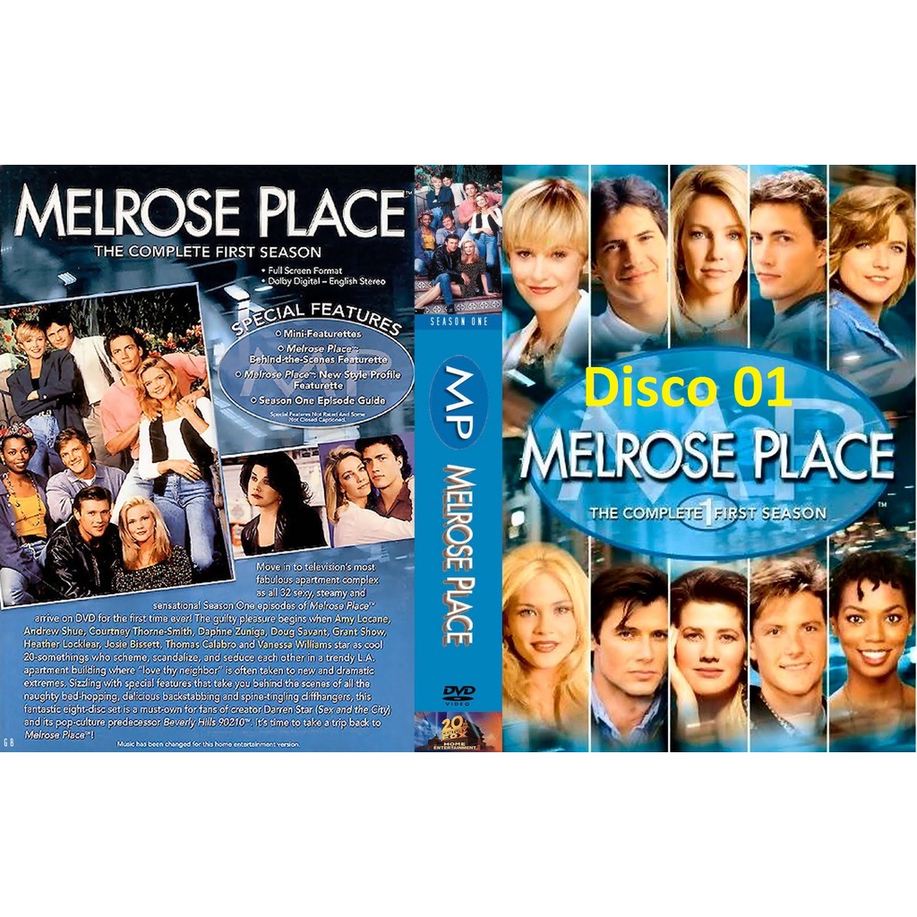 Dvd Melrose Place as 7 Temporadas Legendado Shopee Brasil