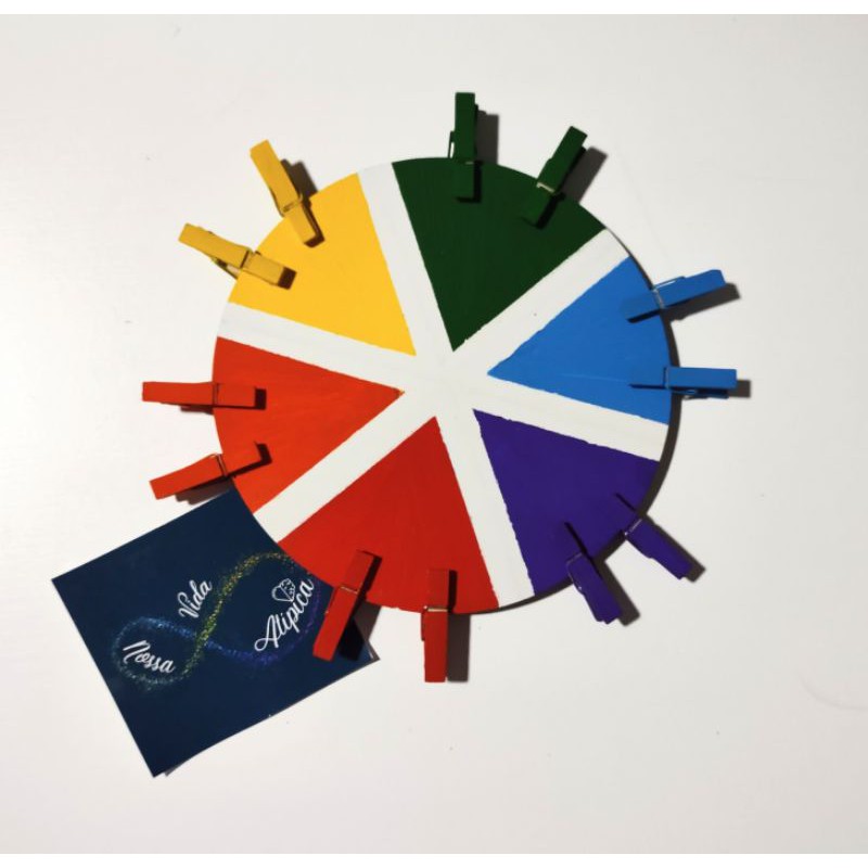 Jogo pareamento das cores, associe as cores, montessori - Grimm Toys