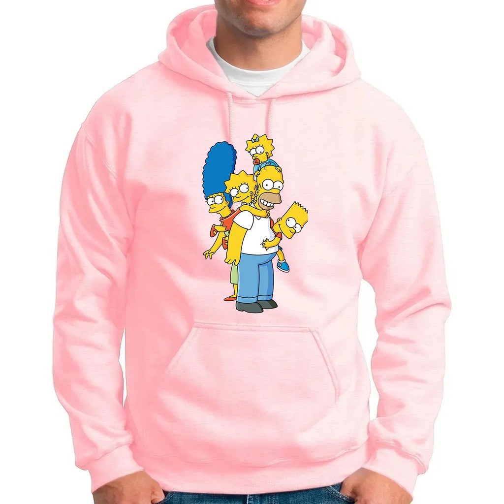 Moletom masculino algodao simpsons homer no Shoptime