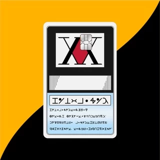Adesivo para Cartão de Crédito Licença Hunter Película para cartão Skin Card a Prova d'água