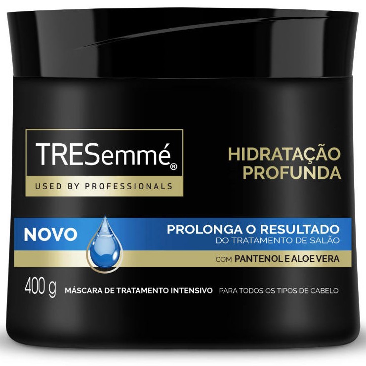 Máscara Creme de Tratamento Tresemmé Hidratação Profunda 400g | Shopee ...