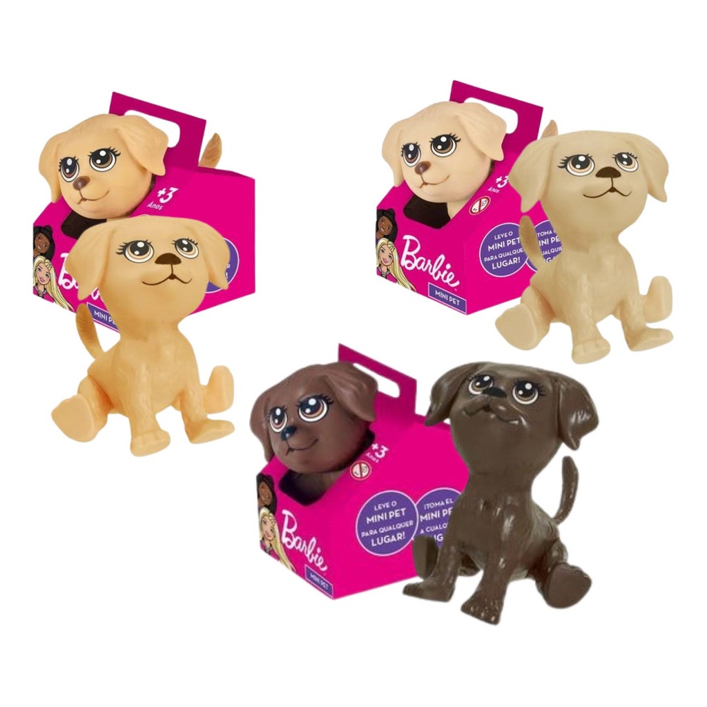 Honey na Casinha - Mini Pets da Barbie® - Mattel™ - Loja da Pupee