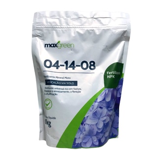 Adubo Mineral Misto NPK 04-14-08 Maxgreen Para Plantas