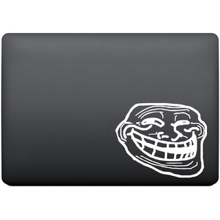 Adesivo de notebook troll face meme