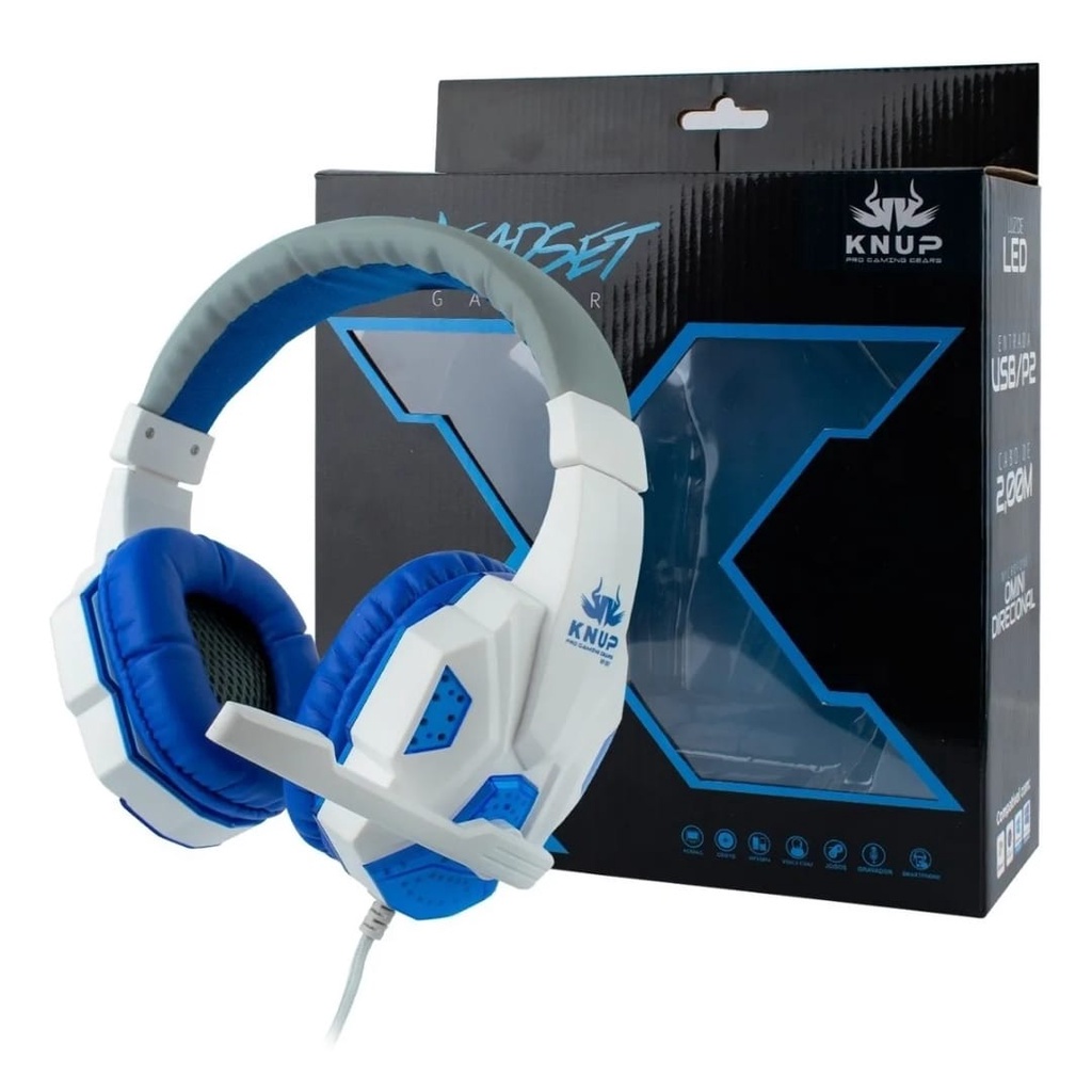 Headset Gamer Knup KP-397 | Shopee Brasil