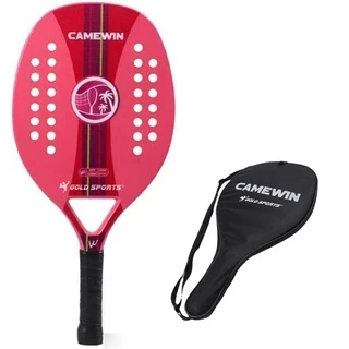 Raquete Gold Sports Beach Tennis Female Em Carbono II - Advance - Camewin Com Capa em Oferta na Shopee