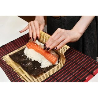 Esteira de Bambu para Enrolar Sushi Sashimi Sudare Makisu japonês