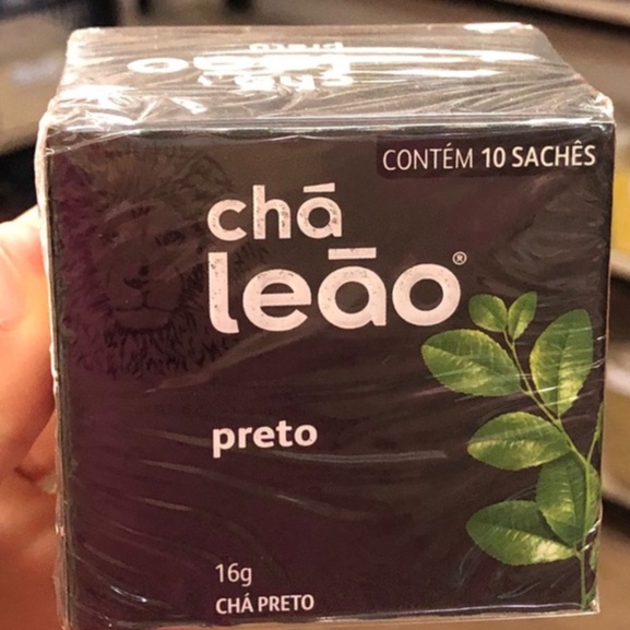 Chá Mate Natural Matte leão 16g com 10 Sachês