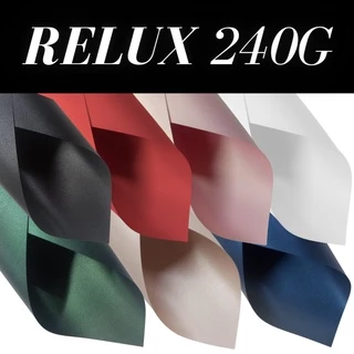 Papel Relux 240g (9 Fls A4) Metalizado Perolizado Metálico Perolado
