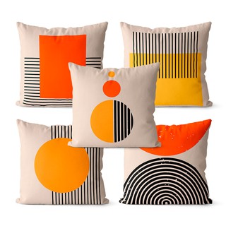 Kit 5 capas de almofadas