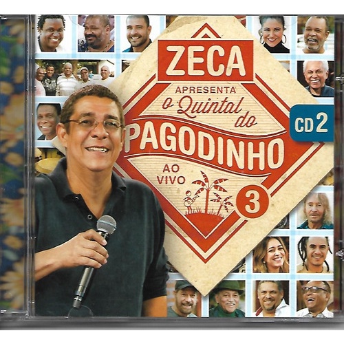 Cd Zeca Apresenta O Quintal Do Pagodinho 3 | Shopee Brasil 