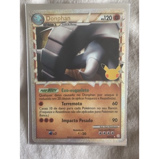 Carta pokémon charizard 25 anos celebrações original copag +BRINDE