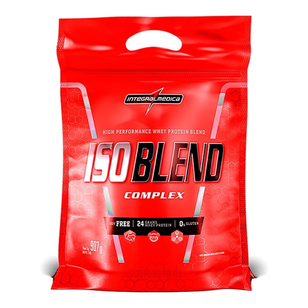 Whey Iso Blend Complex Morango 907g – Integralmedica