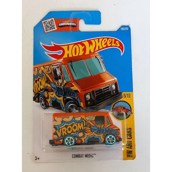 HOT WHEELS - HW ART CARS - COMBAT MEDIC