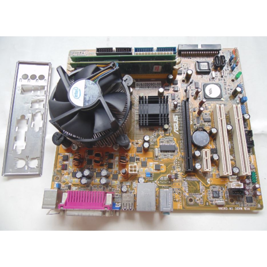 KIT Placa Mãe Asus P5vd2-mx Soquete 775 Ddr2 COM 2 GB DE MEMÓRIA ...