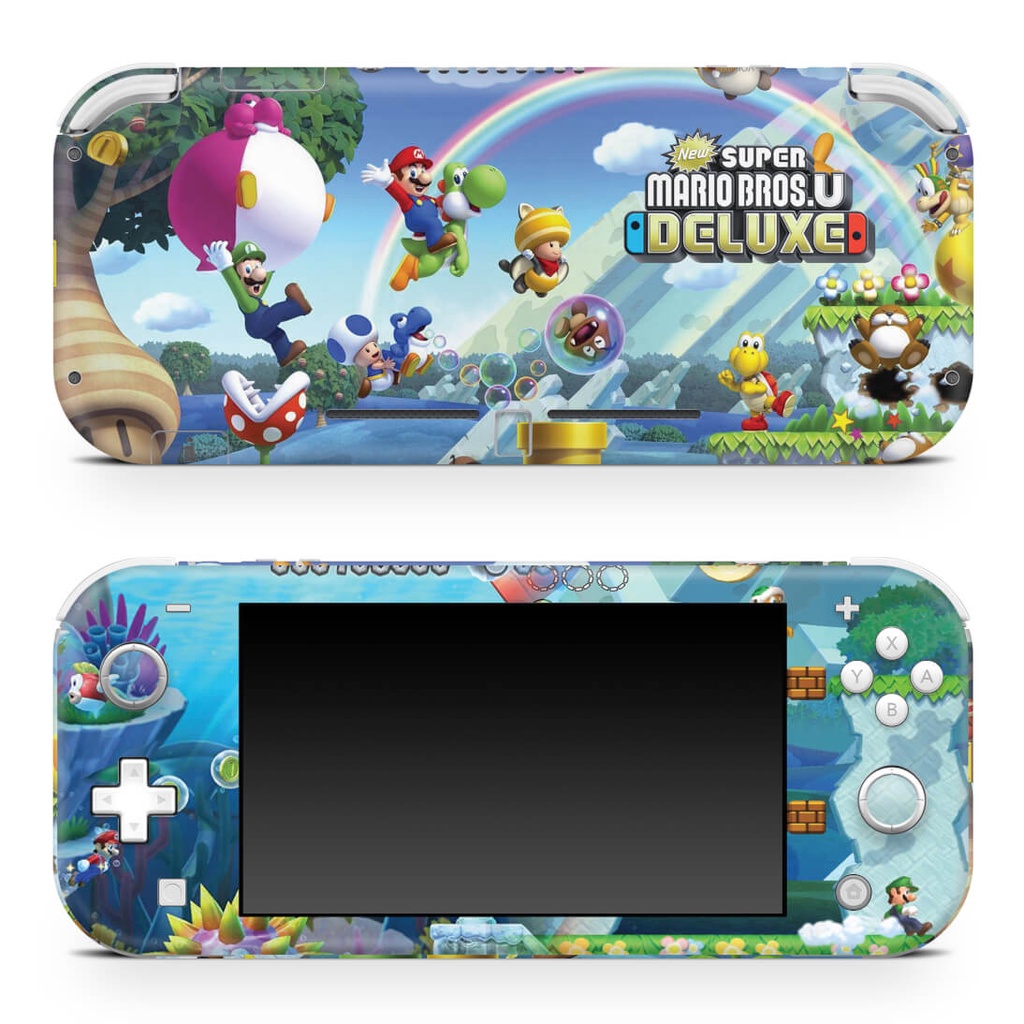 Skin Adesivo Nintendo Switch Lite New Super Mario Bros. U