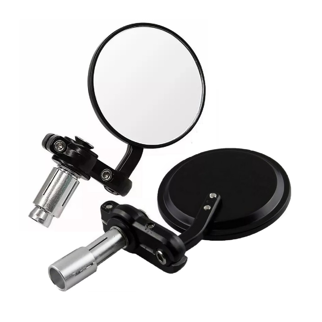 Retrovisor Ponta De Guidão Harley Cafe Racer Moto 22mm