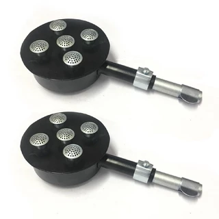 2 Queimadores Fogão Alta Pressão com Regulagem 5 Caulins