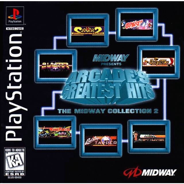 Arcade's Greatest Hits: The Midway Collection 2 - Ps1 | Shopee Brasil