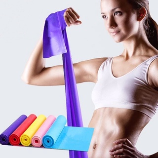 Faixa Elástica 1,5 Metro Espessura 0.35mm Para Exercícios Multifuncionais